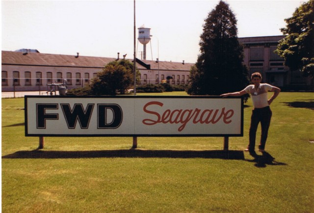 retired Chief Hensley at Seagrave Plant